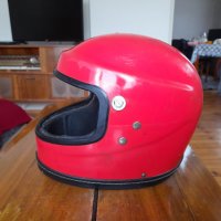 Стара моторджийска каска,шлем, снимка 2 - Други ценни предмети - 34485137