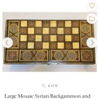 Луксозна дъска за табла, комплект за шах и табла, снимка 17 - Шах и табла - 35358576