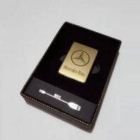Луксозна USB запалка за цигари с лого на MERCEDES, снимка 8 - Запалки - 39306029