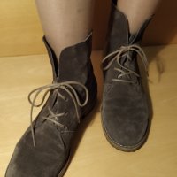 Paul Green Munchen дамски обувки естествен велур, снимка 7 - Дамски боти - 31273864