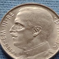 Стара монета 50 чентезими 1920г. Италия Виктор Емануил трети 39646, снимка 7 - Нумизматика и бонистика - 42752427