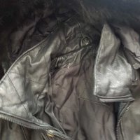 Продавам дамско кожено палто , снимка 3 - Палта, манта - 29838069