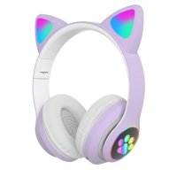 Котешки детски слушалки - безжични, снимка 5 - Слушалки и портативни колонки - 42781125