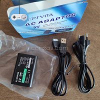  Зарядно устройство адаптер с USB кабел за PlayStation Vita PCH-1XXX FAT конзоли, снимка 5 - Аксесоари - 35380306