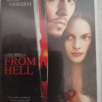 From Hell (2001,DVD) Johnny Depp, Heather Graham, Robbie Coltrane, Ian Holm, снимка 1 - DVD филми - 42349919