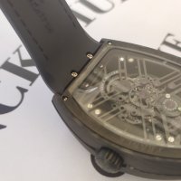 Уникален часовник Franck Muller Vanguard Carbon механичен клас 6А+, снимка 10 - Мъжки - 30281718