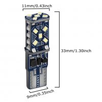 Супер ярки T10 LED крушки Canbus без грешка-Дневни светлини , снимка 5 - Аксесоари и консумативи - 30679853