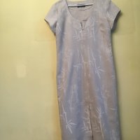 Лятна ленена рокля,  българско производство, 30 лв, снимка 1 - Рокли - 40484052