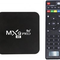 Промоция! Android TV Box MXQ PRO 5G 4-ядрен Rockchip RK3229, Android 10, 4K, Dual WiFi