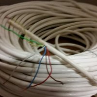 Шестжилен кабел за аларми 6х0,2мм2, снимка 1 - Кабели - 37616426