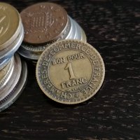 Mонета - Франция - 1 франк | 1924г., снимка 1 - Нумизматика и бонистика - 30459001