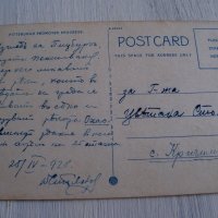 Стара пощенска картичка Bell telephone bldg, Питсбърг, САЩ 1928г., снимка 2 - Филателия - 32062878
