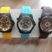 Механичен мъжки часовник ST. TROPEZ различни цветове 2 на цената на 1, снимка 4 - Мъжки - 29390156