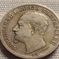 Сребърна монета 2 лева 1891г. Фердинанд първи Княз Български за КОЛЕКЦИОНЕРИ 40914, снимка 12 - Нумизматика и бонистика - 42832334