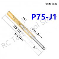  Pogo Pin P75-A2,B1,E2,E3,J1, снимка 5 - Друга електроника - 32386200