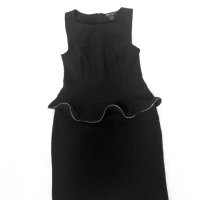 Черна рокля LUCY, размер М, снимка 7 - Рокли - 42765409