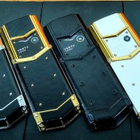 Телефон VERTU, луксозен мобилен телефон Верту, метален с кожа, телефон Vertu Signature S, снимка 4 - Vertu - 33099089