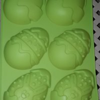  Великденски яйца форма за кексчета или за сапуни, снимка 3 - Форми - 31746219