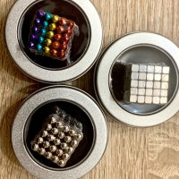 Магнитни топчета (сфери), Neo Cube, Zen Magnets, Neo Spheres/ fidget cub/фиджет куб  Магнитен куб, снимка 2 - Образователни игри - 32022147