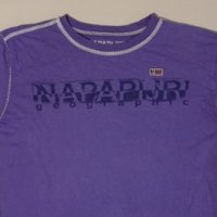 Napapijri оригинална тениска S памучна фланелка, снимка 2 - Тениски - 29198386