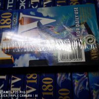 TDK E180 TV, VHS, запечатани видео касети, нови. , снимка 2 - Друга електроника - 32088442