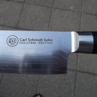 Нож "Carl Schmidt Sohn KONSTANZ 18 см." нов, снимка 8 - Прибори за хранене, готвене и сервиране - 33923454