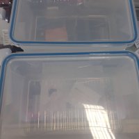 Комплект кутии за храна с щипки 2x2л, контейнери за храна BPA free  , Херметични кутии за съхранение, снимка 6 - Кутии за съхранение - 40839815