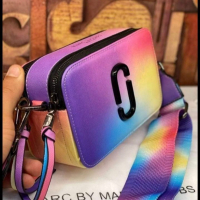 Дамска чанта с дълга регулираща се дръжка за през рамо Marc Jacobs, снимка 3 - Чанти - 44684296