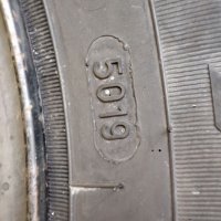 Джанти железни с гуми 5×100, снимка 2 - Гуми и джанти - 42882975