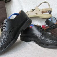 плетени обувки LLOYD®, 3х100% естествена кожа отвън и отвътре+естествен гьон подметка, 39 - 40, снимка 13 - Ежедневни обувки - 37860511