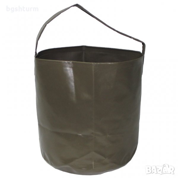 Сгъваема кофа, OD зелено, 10 ЛИТРА, снимка 1