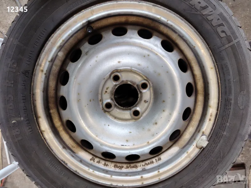 15’’4x100 originalni za dacia 15”4х100 оригинални за дачия-№495, снимка 1