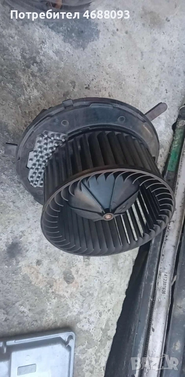 Вентилатор парно с реостат за Сеат Толедо 1.6 бензин 102к.с 2005г, снимка 1