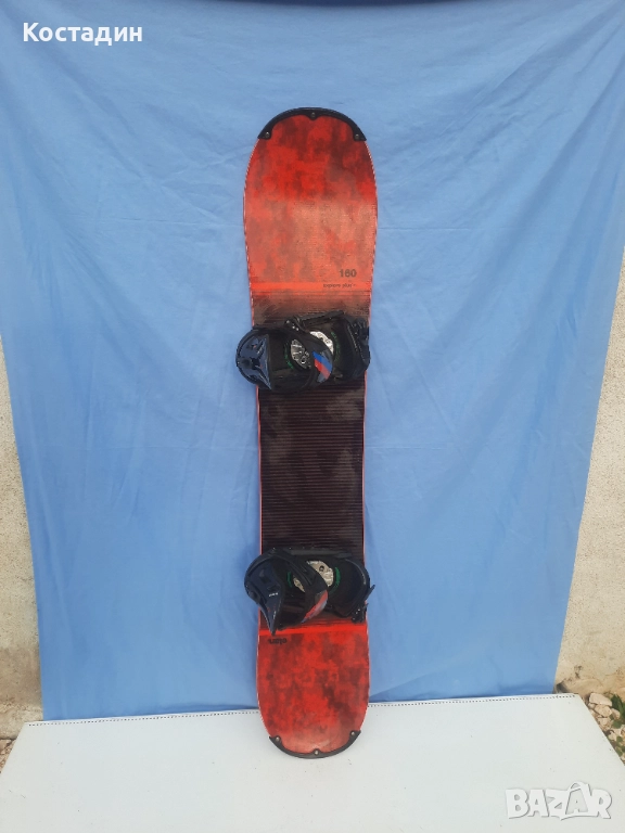 сноуборд  Elan Explore Plus R +автомати 160см. , снимка 1