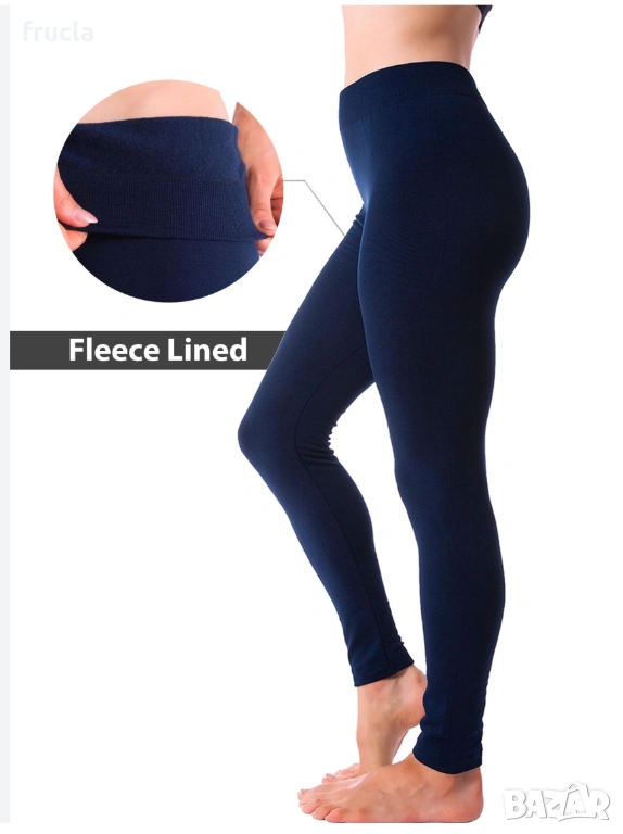 Тъмно син ватиран термо клин , снимка 1