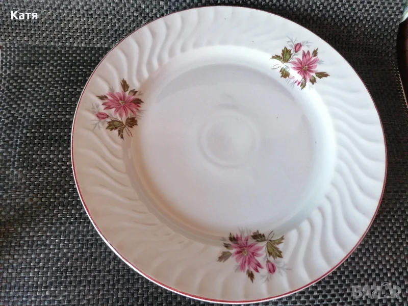 "Китка" Нови Пазар-стар български порцелан, снимка 1