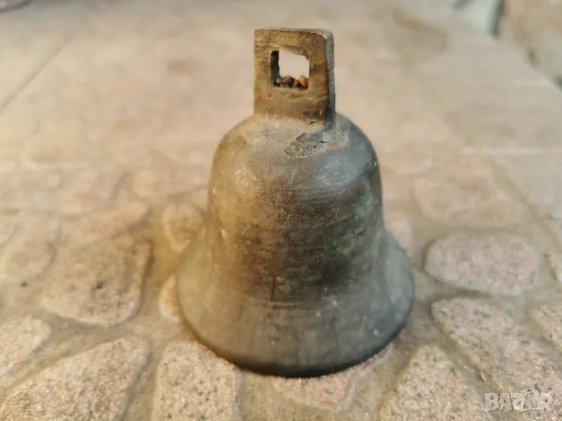 стара бронзова камбана, снимка 1