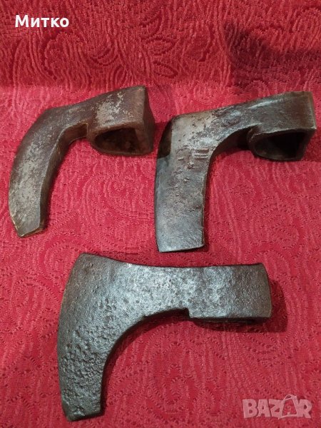 Стари брадви- топор- 50лв.за двете, снимка 1