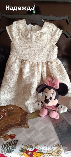 Детска кукленска рокличка, снимка 1