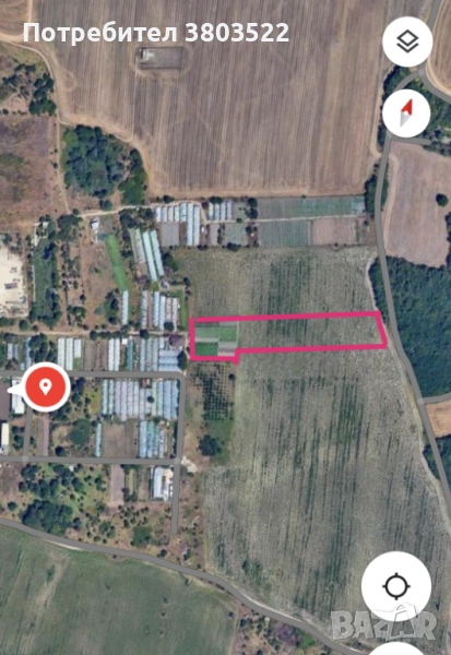  Парцел в с.Тополи, 6.7 дка Отлична инвестиция , снимка 1