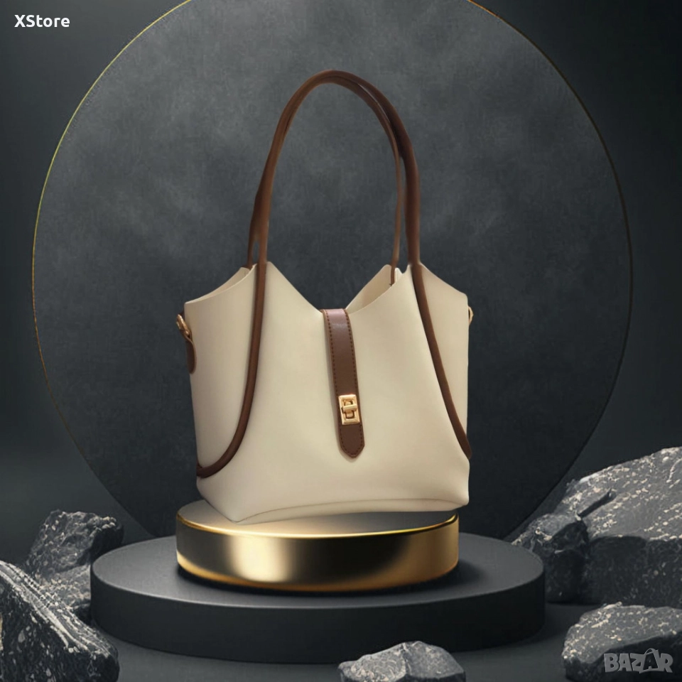 Стилна дамска чанта, еко кожа , снимка 1