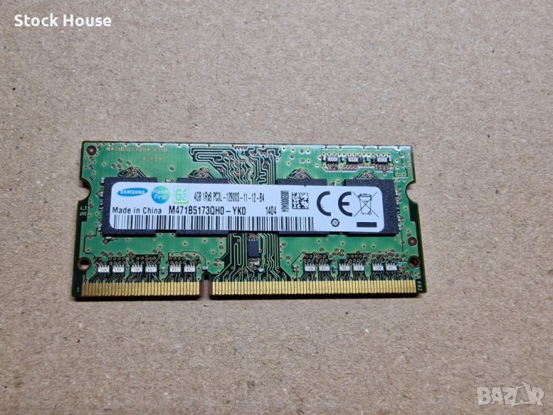 4GB Samsung 1600 MHZ DDR3L PC3L-12800S за лаптоп, снимка 1