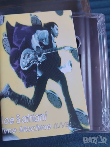 Joe Satriani – Time Machine  (live) - аудио касета музика, снимка 1