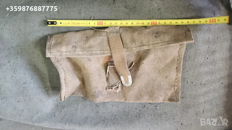 Брезентова торба калъф брезент военен армия бна военни Инструмент ретро руски руско соц руска , снимка 1