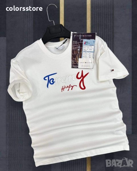 Мъжка бяла тениска Tommy Hilfiger  кодVL55H, снимка 1