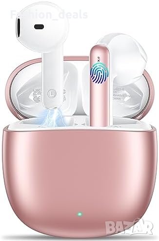 Нови Безжични Bluetooth 5.3 слушалки водоустойчиви за iOS Android, снимка 1