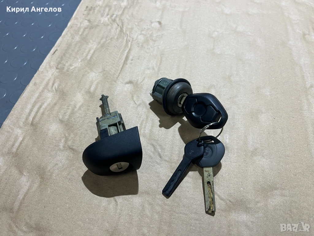 Ключалка с патрона и ключа за BMW E46, снимка 1