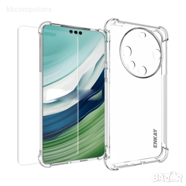 Huawei Mate 60 Pro / 60 Pro+ ENKAY Силиконов Калъф и Протектор, снимка 1