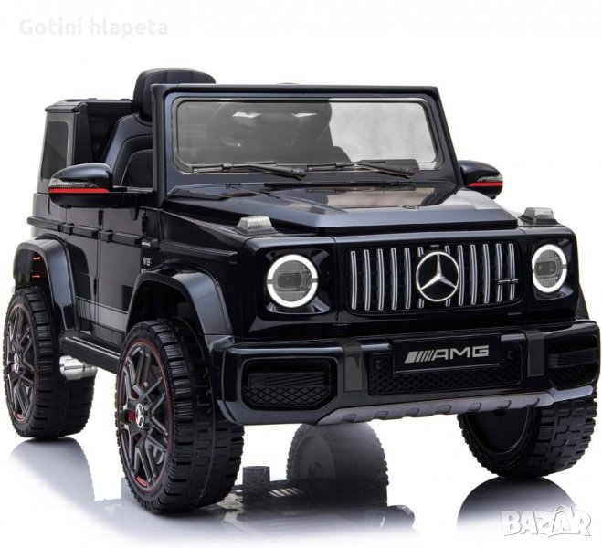 Акумулаторен джип Mercedes Benz G63  с меки гуми , снимка 1