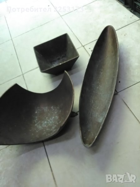 Неръждаема декорация( кашпи), снимка 1